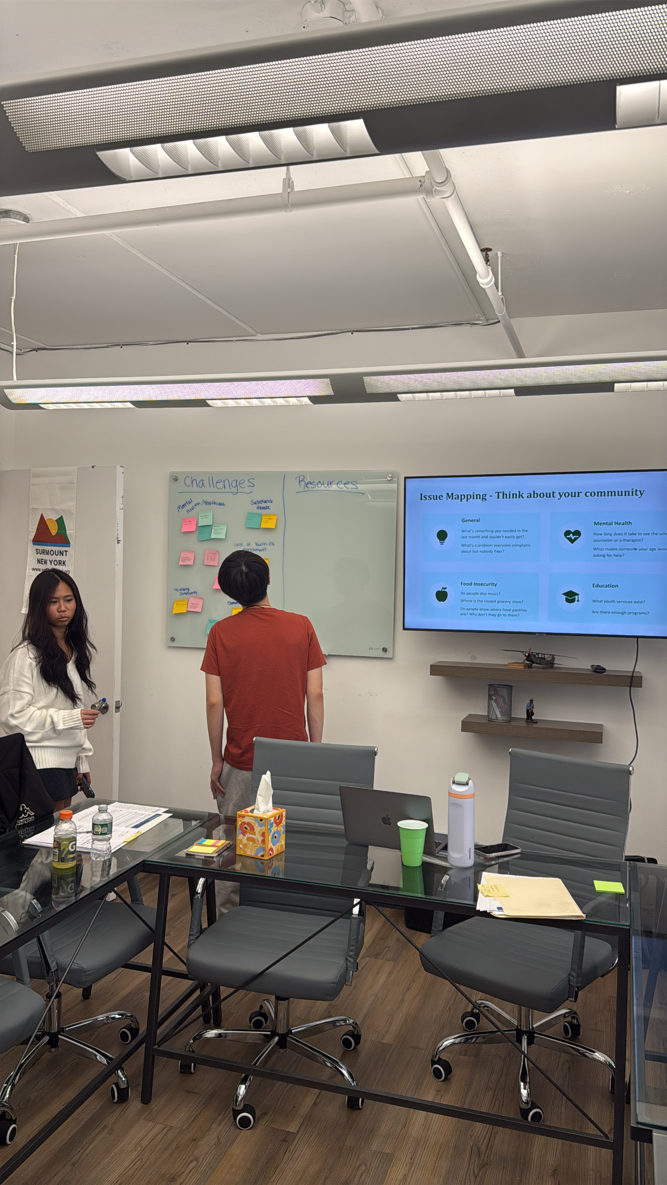 Resource Fellows explore community challenges during an issue-mapping session